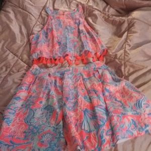 Lily Pulitzer skirt set